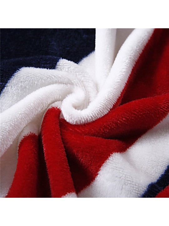 The American Flag USA Super Soft Flannel BlanketW59"×L79"