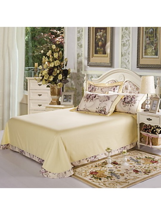 Floral Cotton 4 Piece Duvet Cover Sets