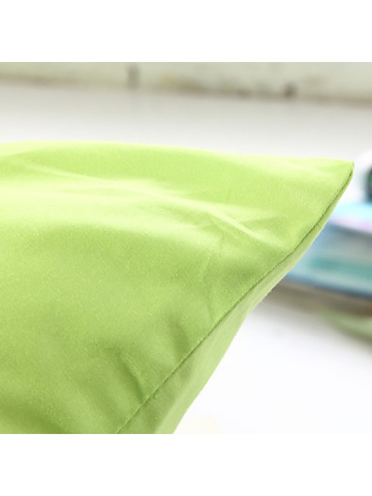 Two-Tone Bedsheet Pillowcases Duvet Cover(Blue+Green)