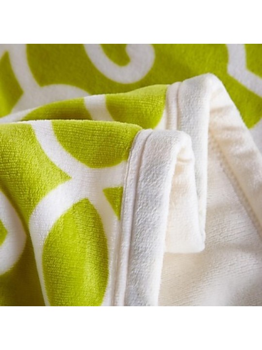 Super Soft Soild Flannel Multi-sized Plush Blanket