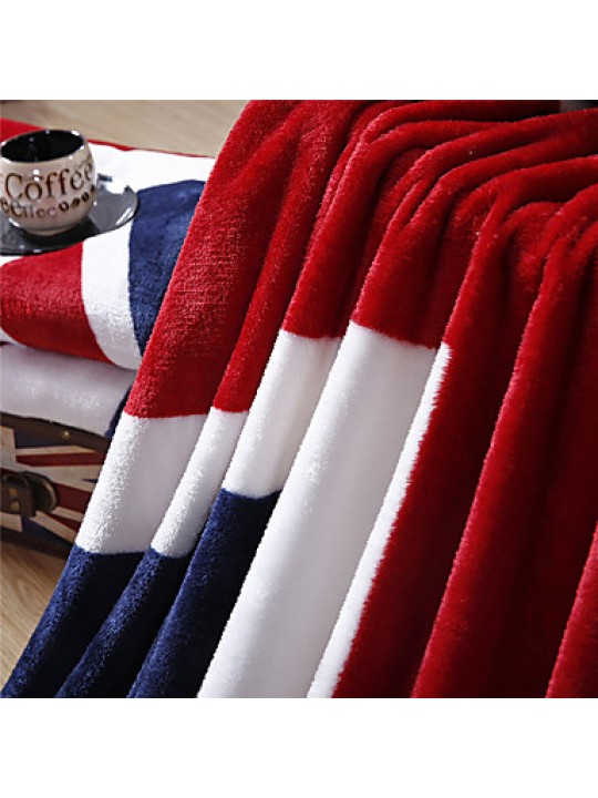 The American Flag USA Super Soft Flannel BlanketW59"×L79"