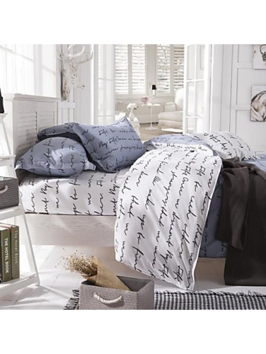 Tc Skin Cotton Ikea Style Blada Four Pieces Beding Set