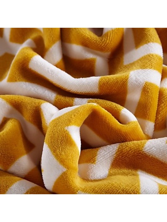 Super Soft Soild Flannel Multi-sized Plush Blanket