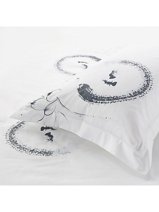 Leaf Cotton 4 Piece Duvet Cover Sets