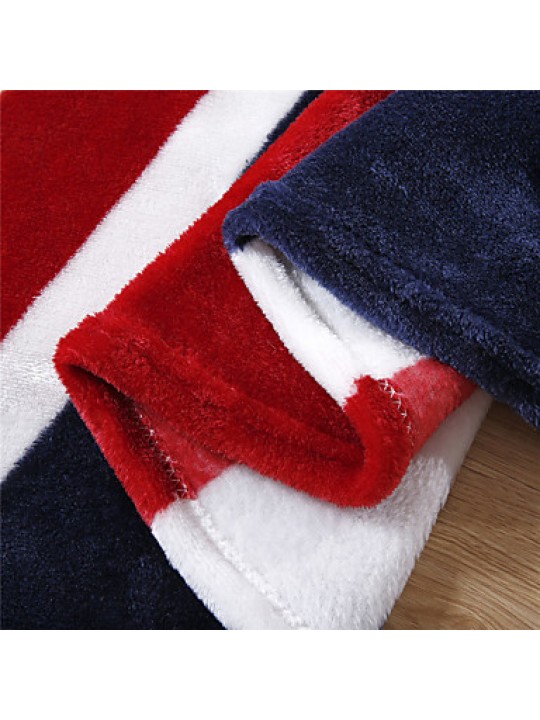 The American Flag USA Super Soft Flannel BlanketW59"×L79"