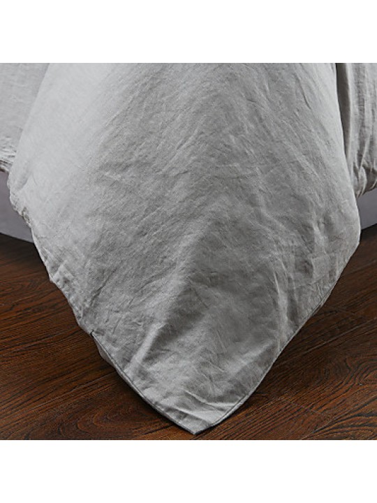 Solid Linen Duvet Cover Sets